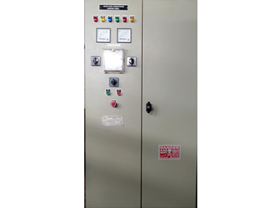 150HP Autotransformer starter panel